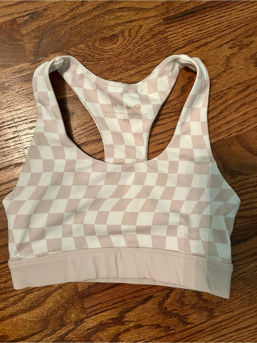 WILO The Label Wave Checker Sports Bra